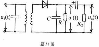 全国2008年1月高等教育自学考试非线性电子电路试(图6)